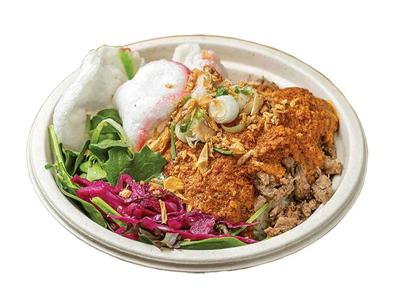 Indonesian Spicy Curry Bowl