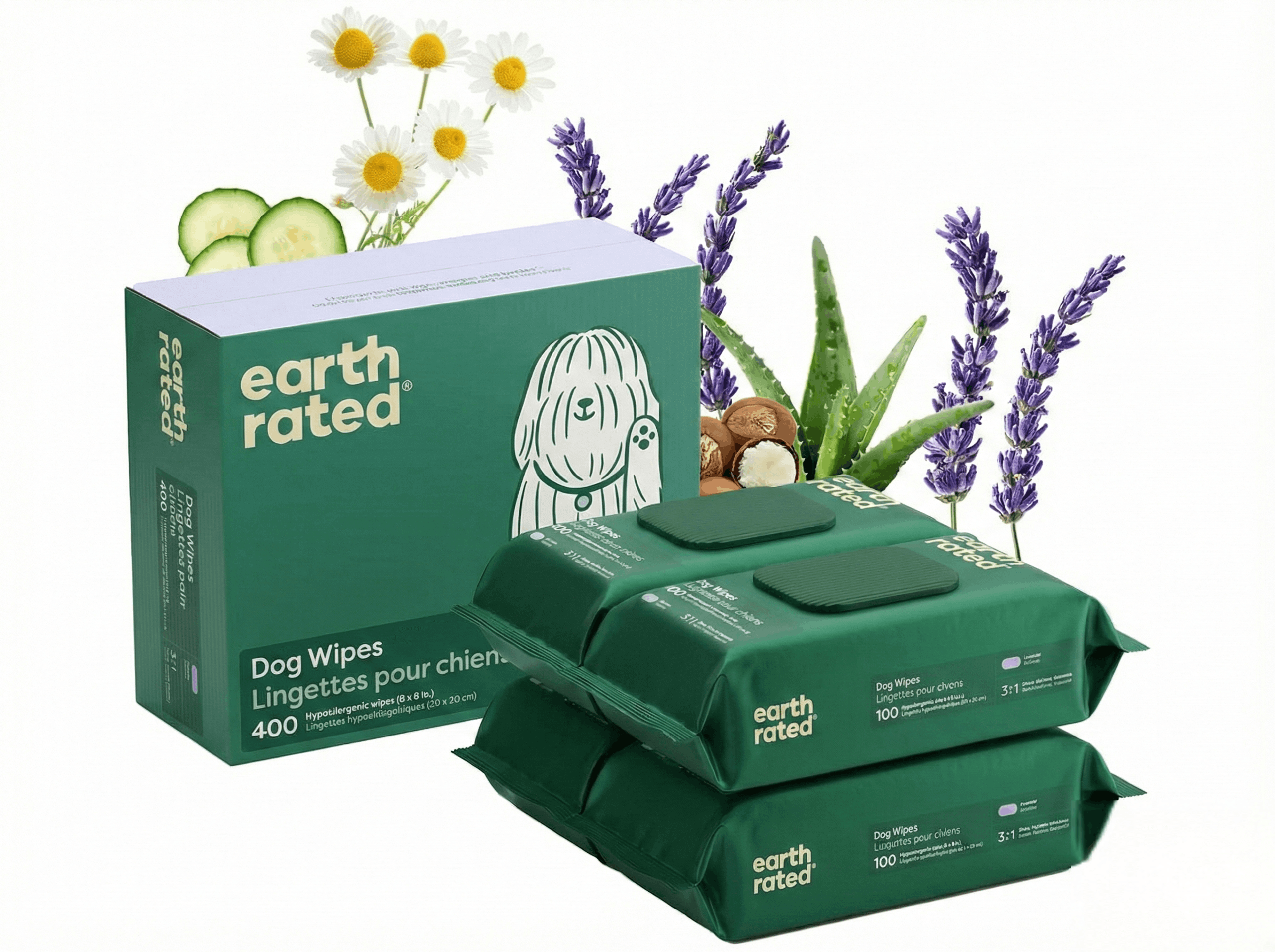 Earth Rated Dog Wipes