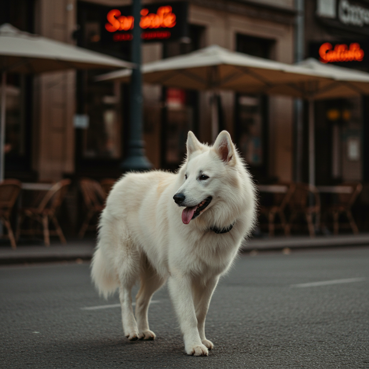 Happy German Shepherd
