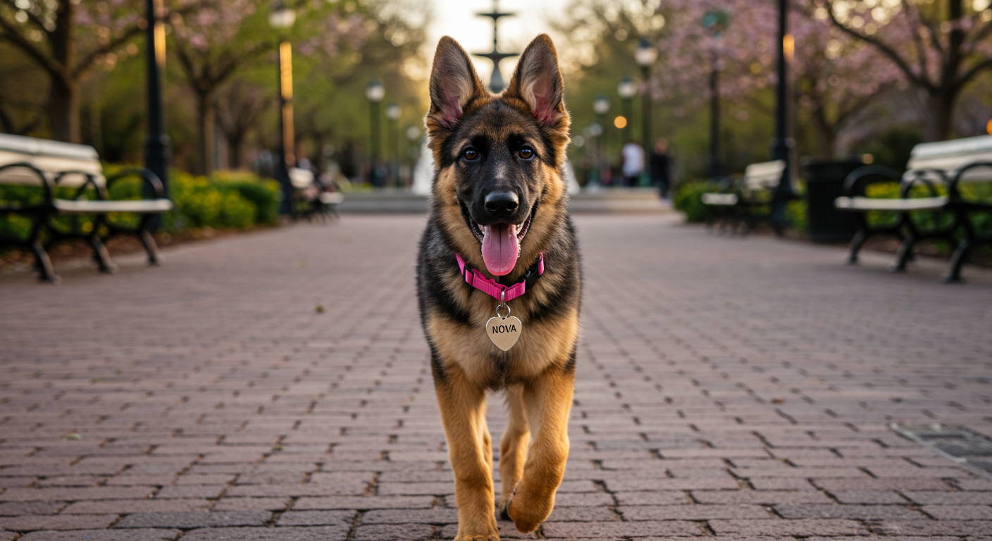 Strong & Bold German Shepherd Female Names