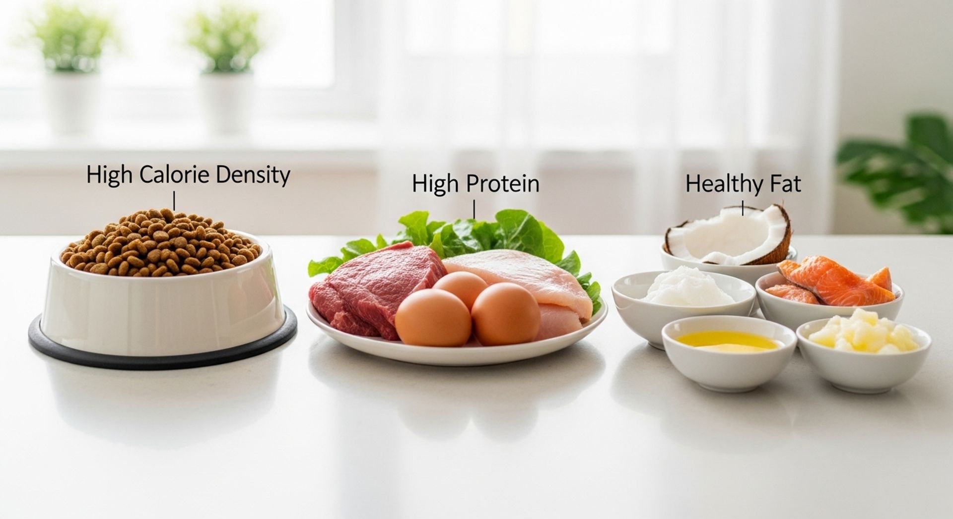 Dog food to help gain weight: what really matters
