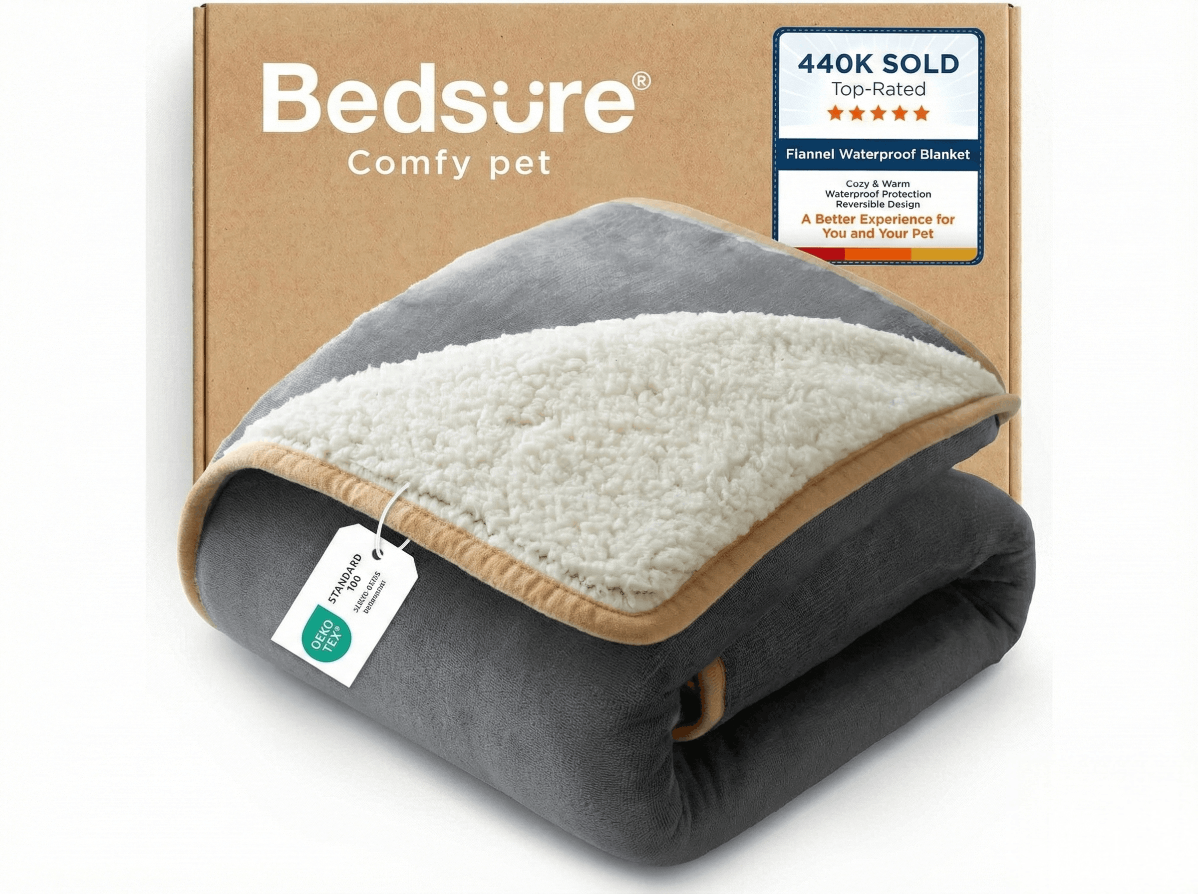 Bedsure Waterproof Blanket for Small Dogs