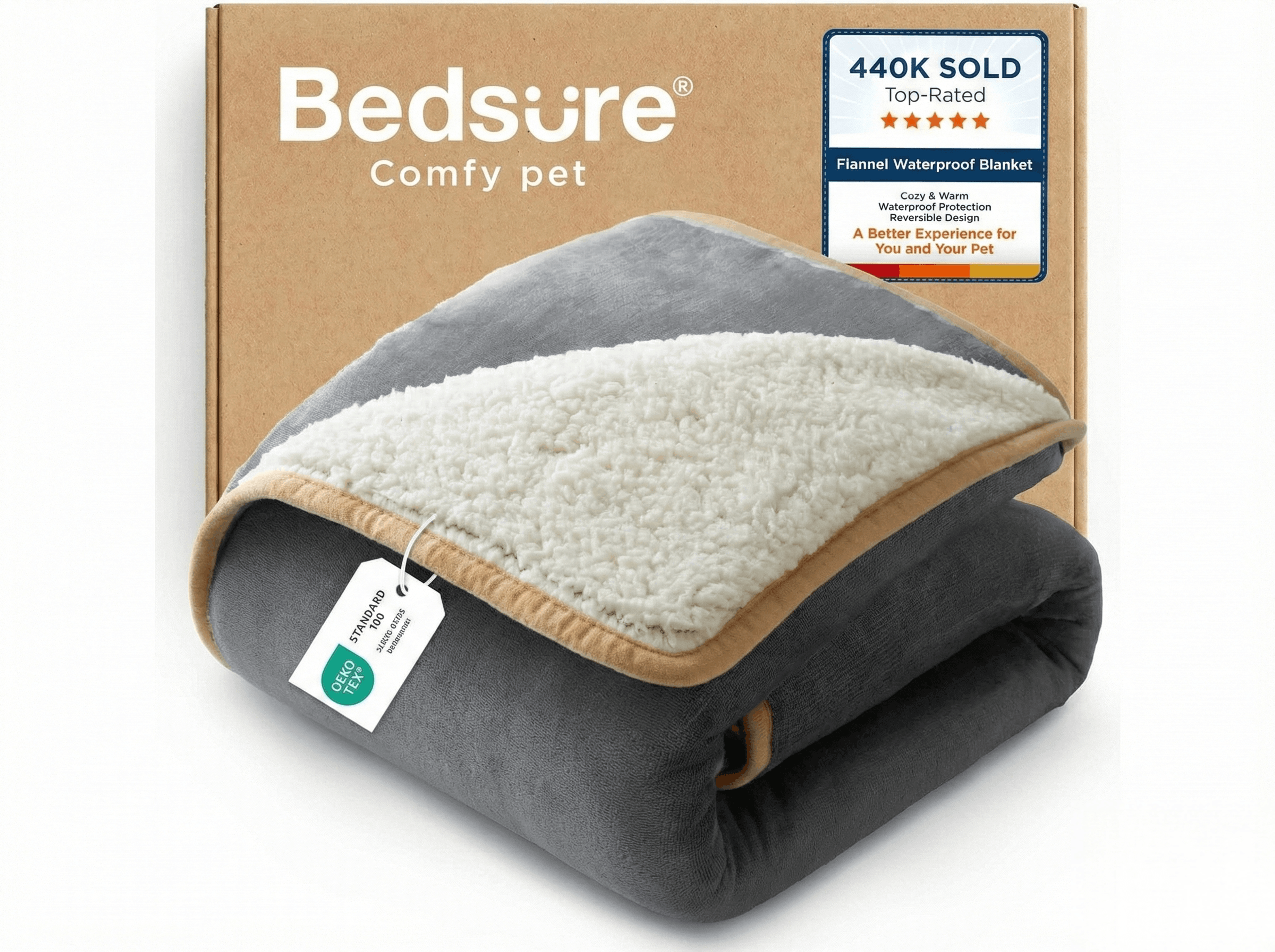 Bedsure Waterproof Blanket for Small Dogs