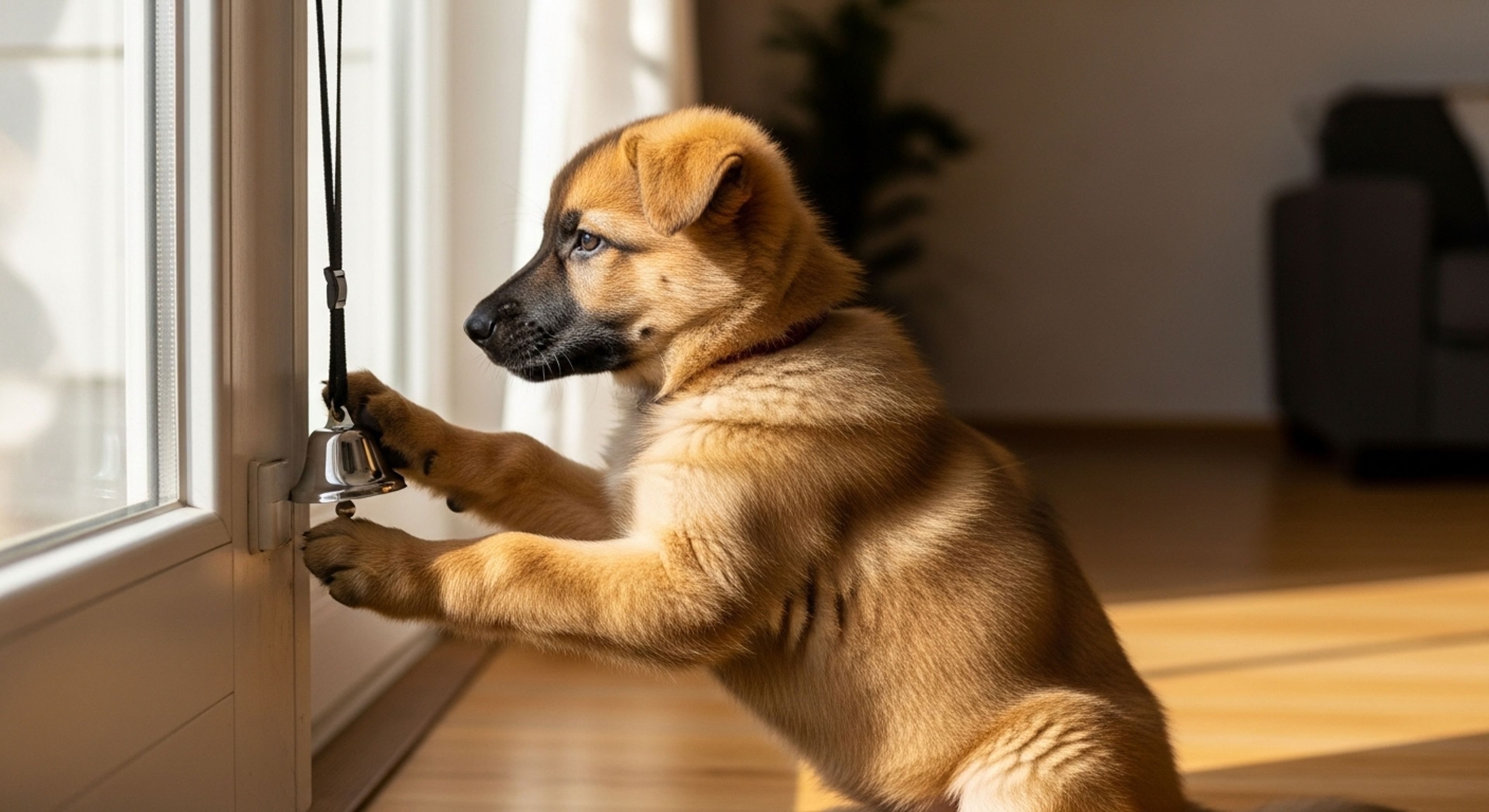 Bell Training German Shepherd