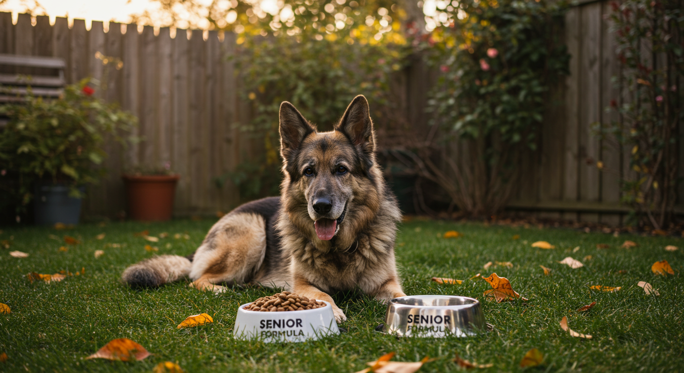 Senior Stage: Feeding Tips for Older German Shepherds (7+ Years)