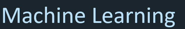 Machine Learning
