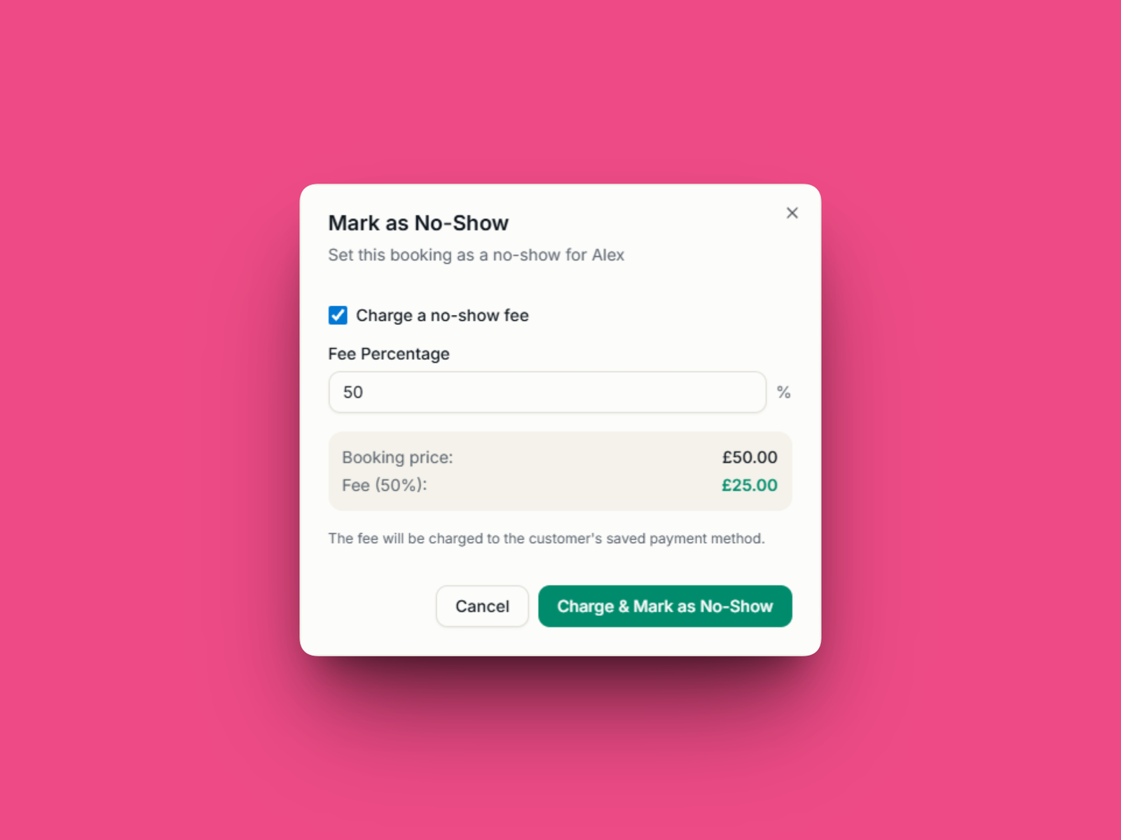 No-Show Protection