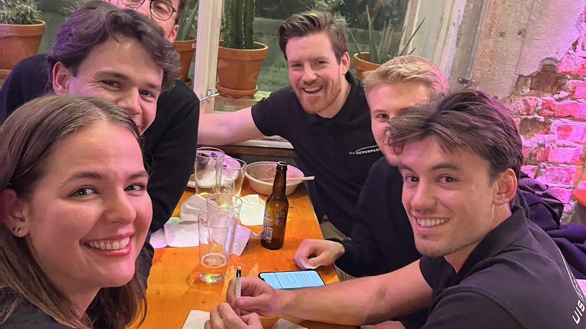 Group of people at a table