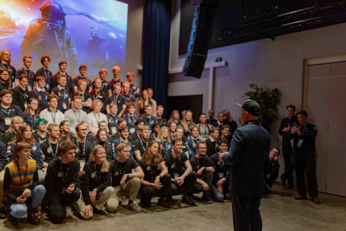 Image of talented space students