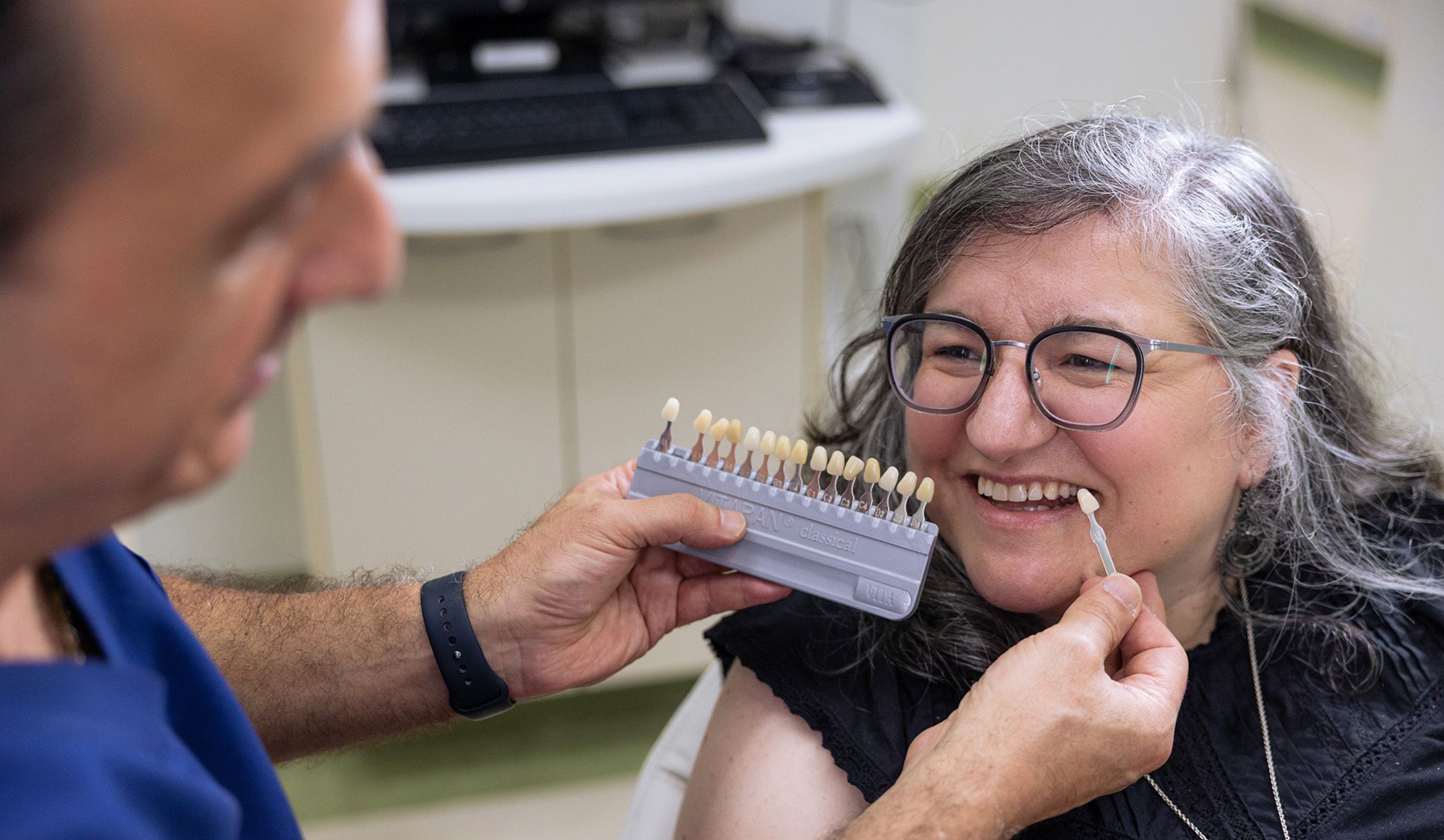 What causes teeth discolouration?