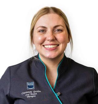 Image of Courtenay Briskey, your local oral health therapist.