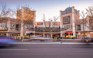 Image of the entrance of the North Adelaide Village shopping centre.