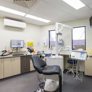 Modern spaces designed for dental care