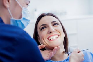 Dental treatment under professional supervision