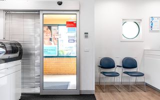 National Dental Care Thompson Road's entrance