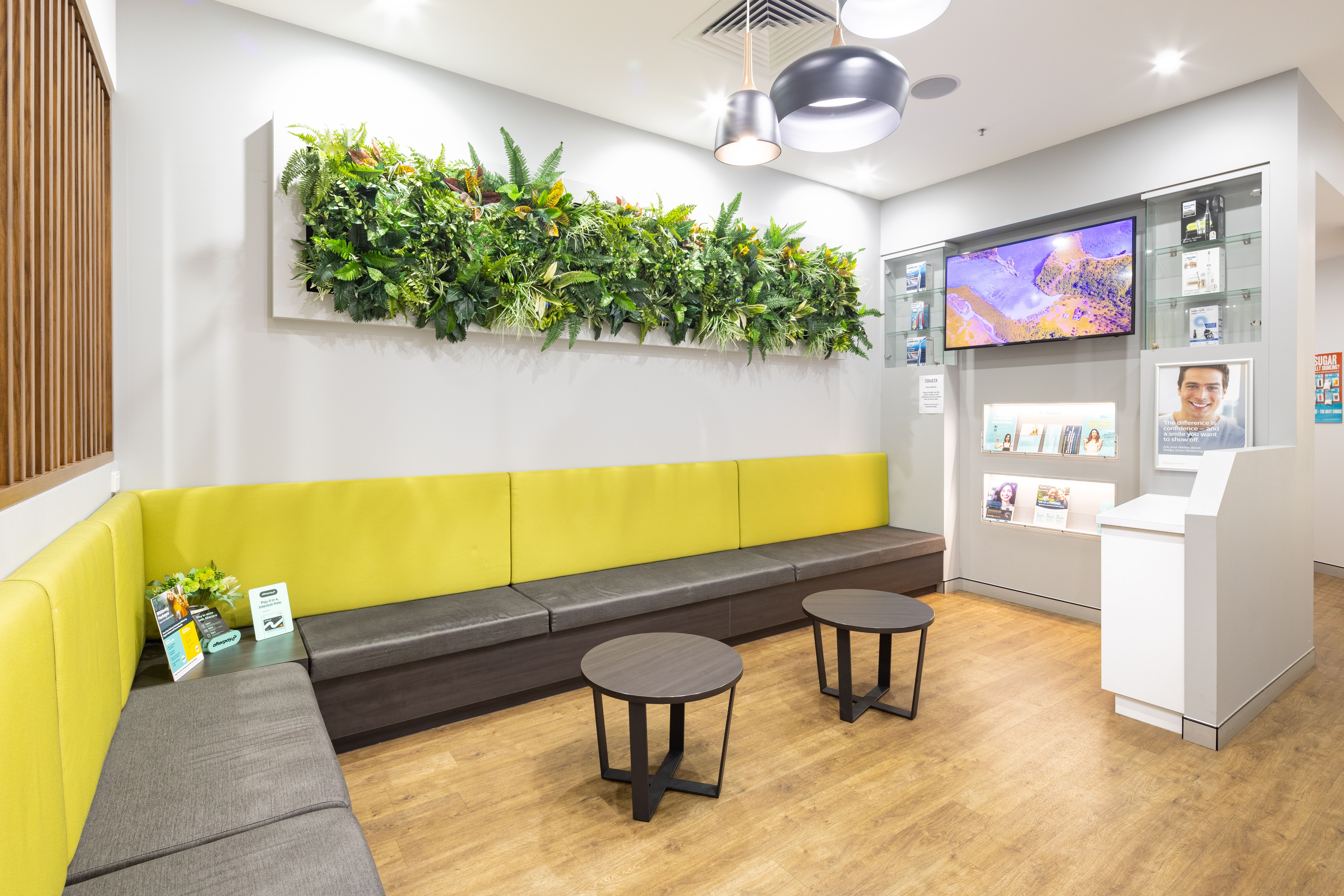 National Dental Care Frankston waiting area 