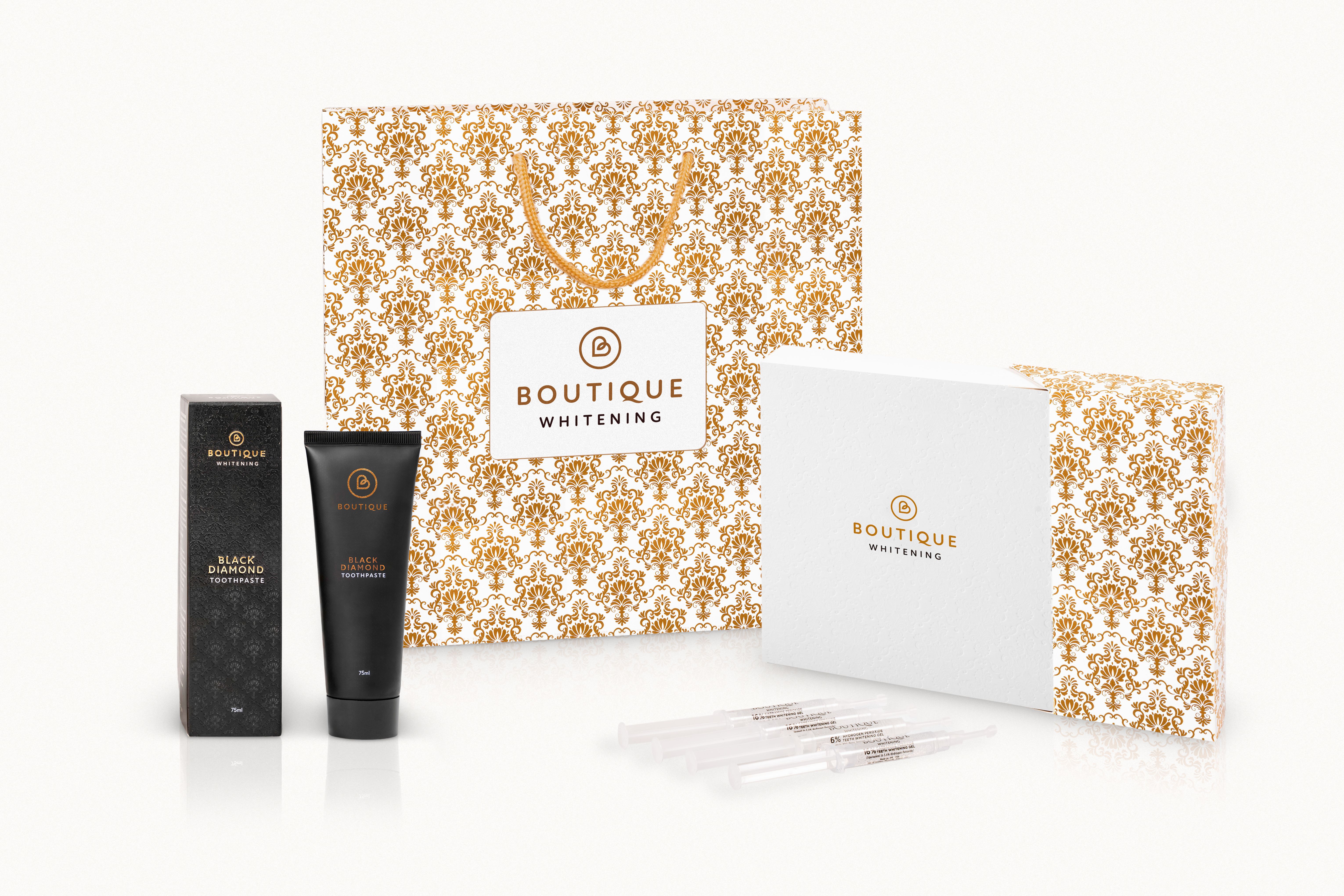  Boutique Whitening®, a professionally prescribed take-home whitening system