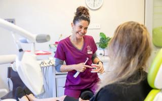Dental examination and treatment
