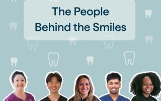 Image of a graphic that has our Kids Dental practitioners here at National Dental Care.