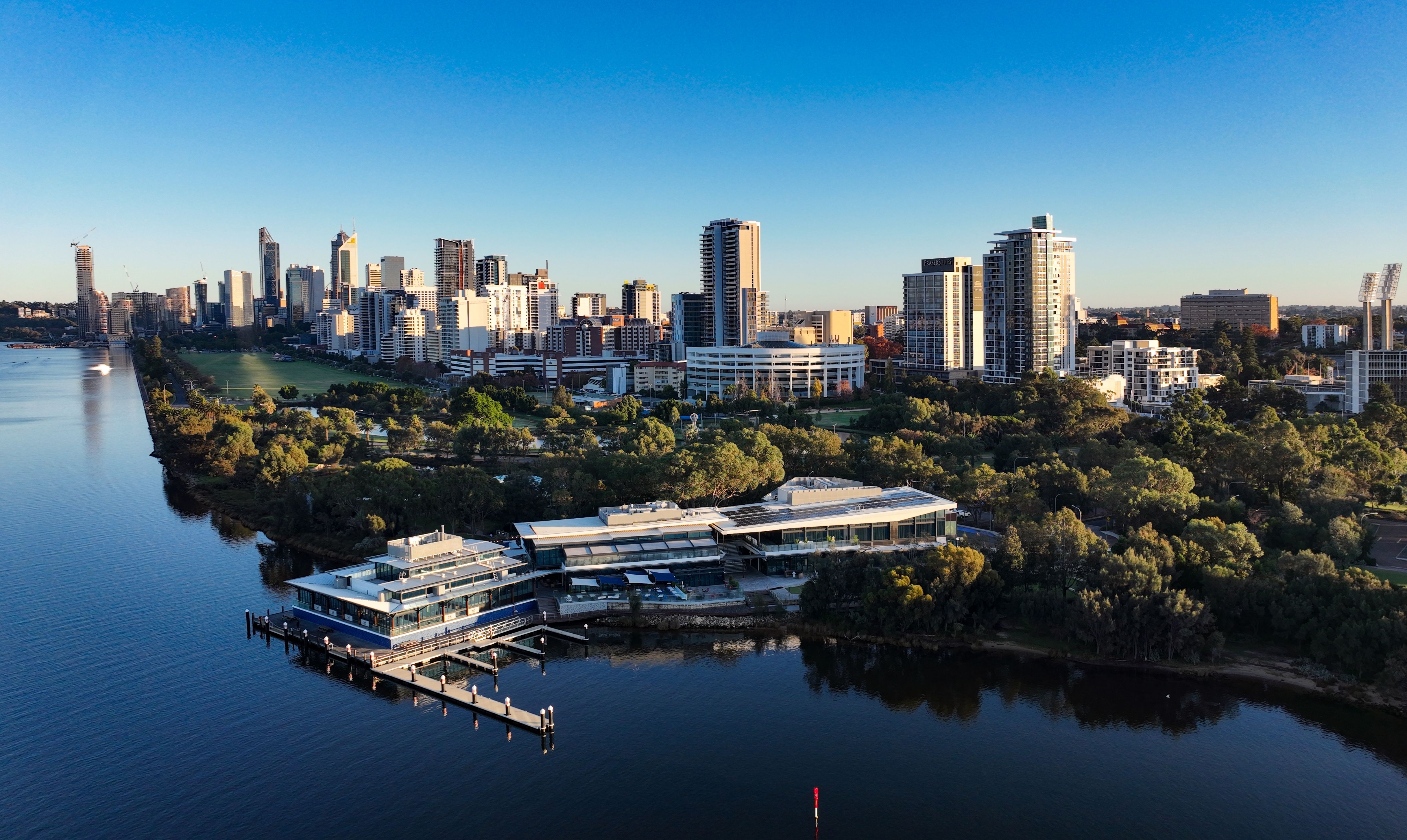 Western Australia's Perth city skyline