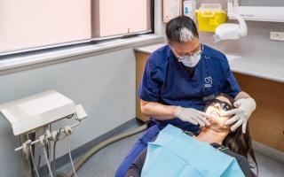 Dental examination and treatment