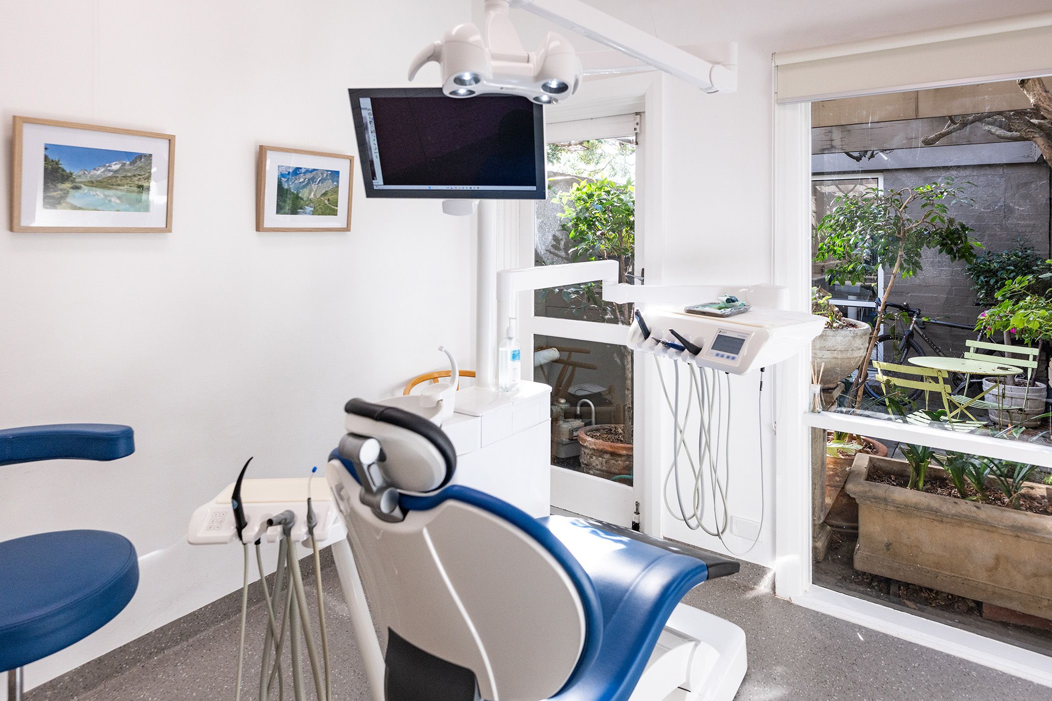 Dental exam and treatment