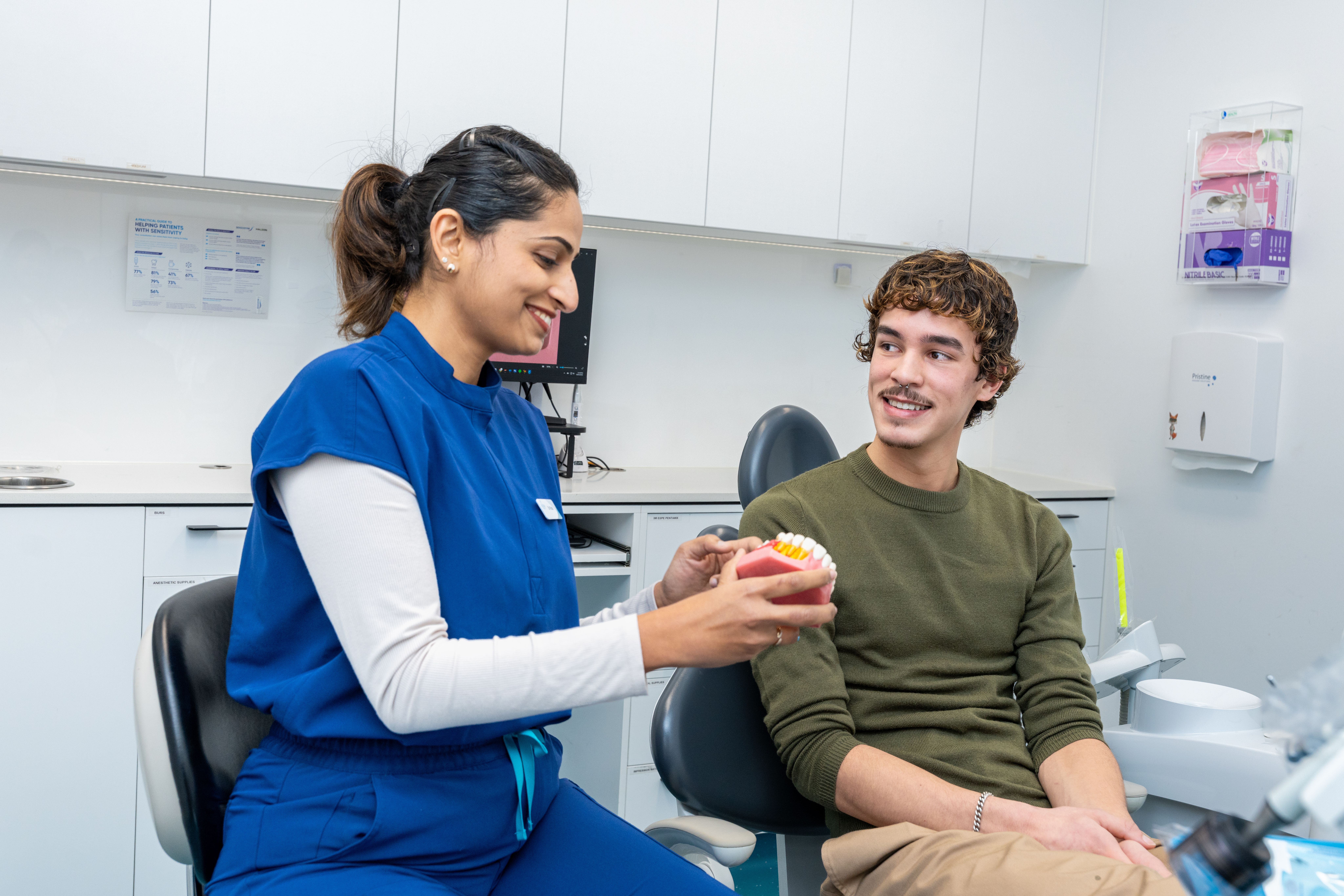 Dentist consultation
