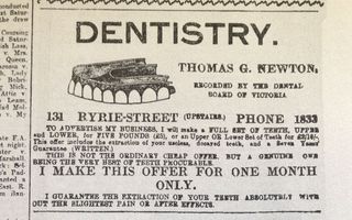 From the August 6, 1914 edition of the Geelong Advertiser. Reprinted in today's edition.