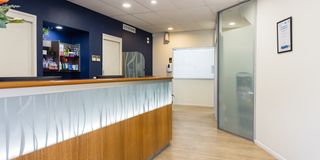 Image of the reception area for Dental Care Maroochydore.