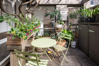 Image of Martin Street Dentists' outdoor area, made for patients to relax.