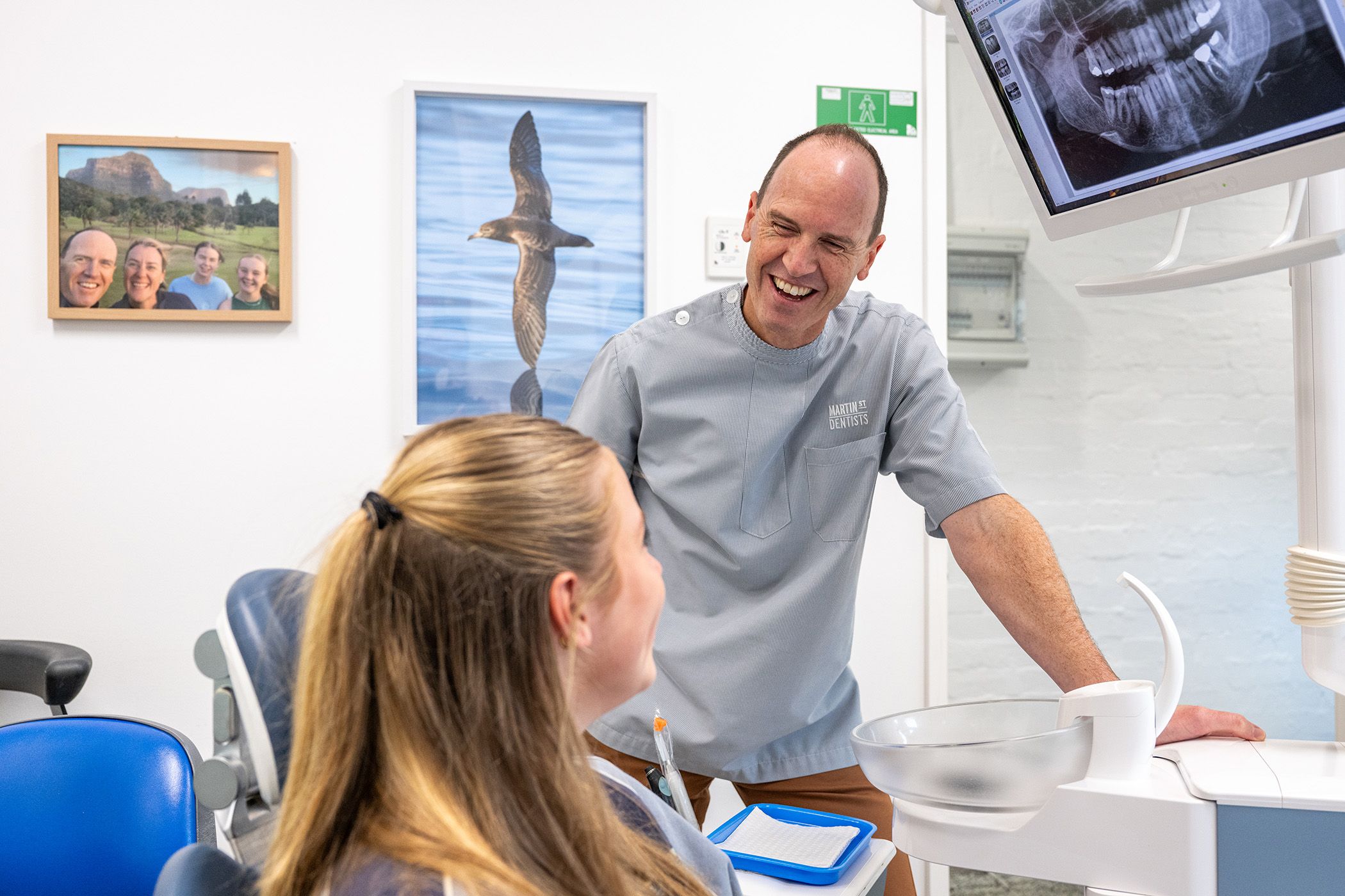 A comfortable and positive dental experience