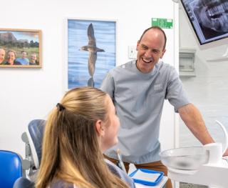 A comfortable and positive dental experience