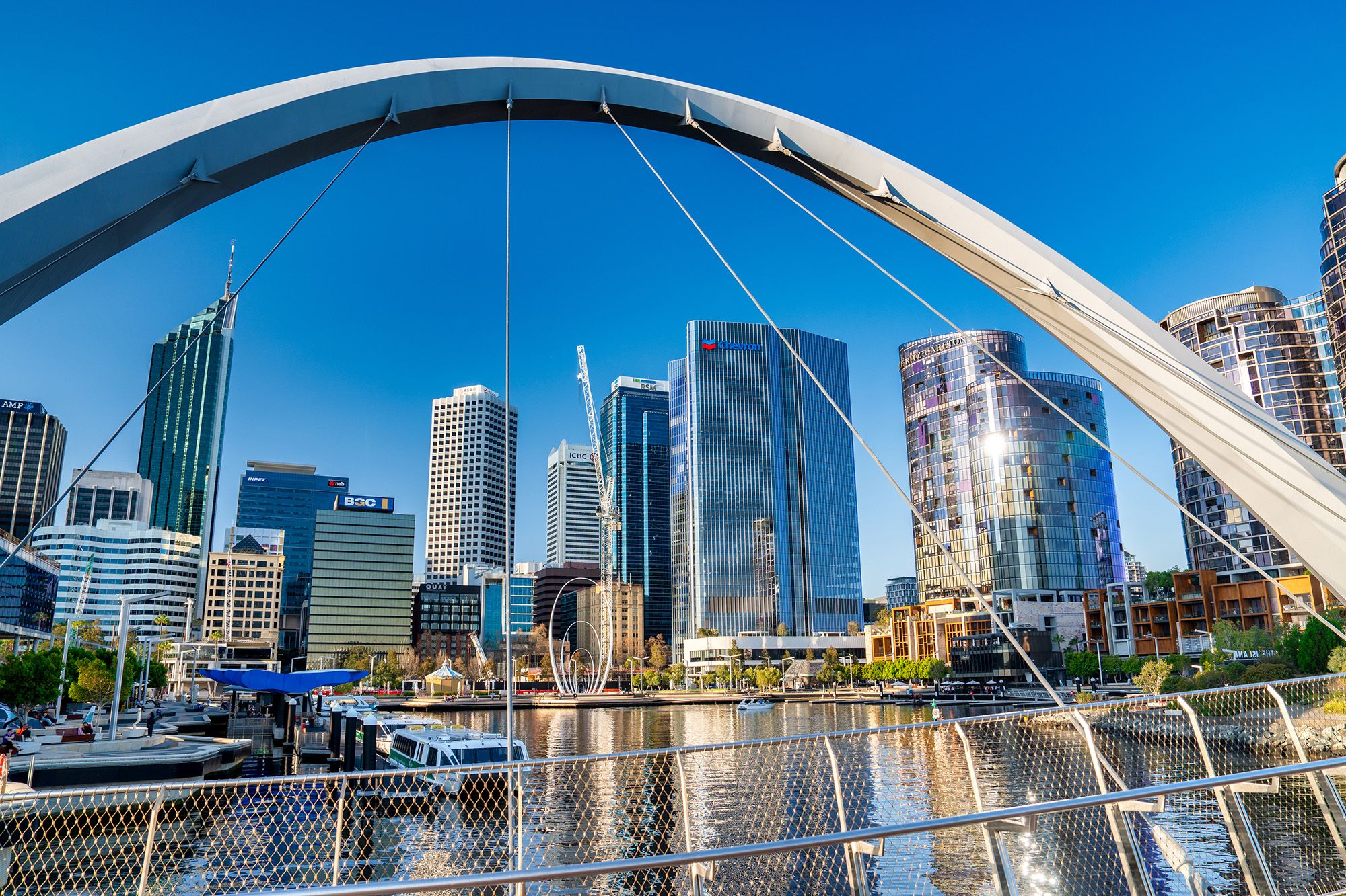 City life in Perth, Western Australia