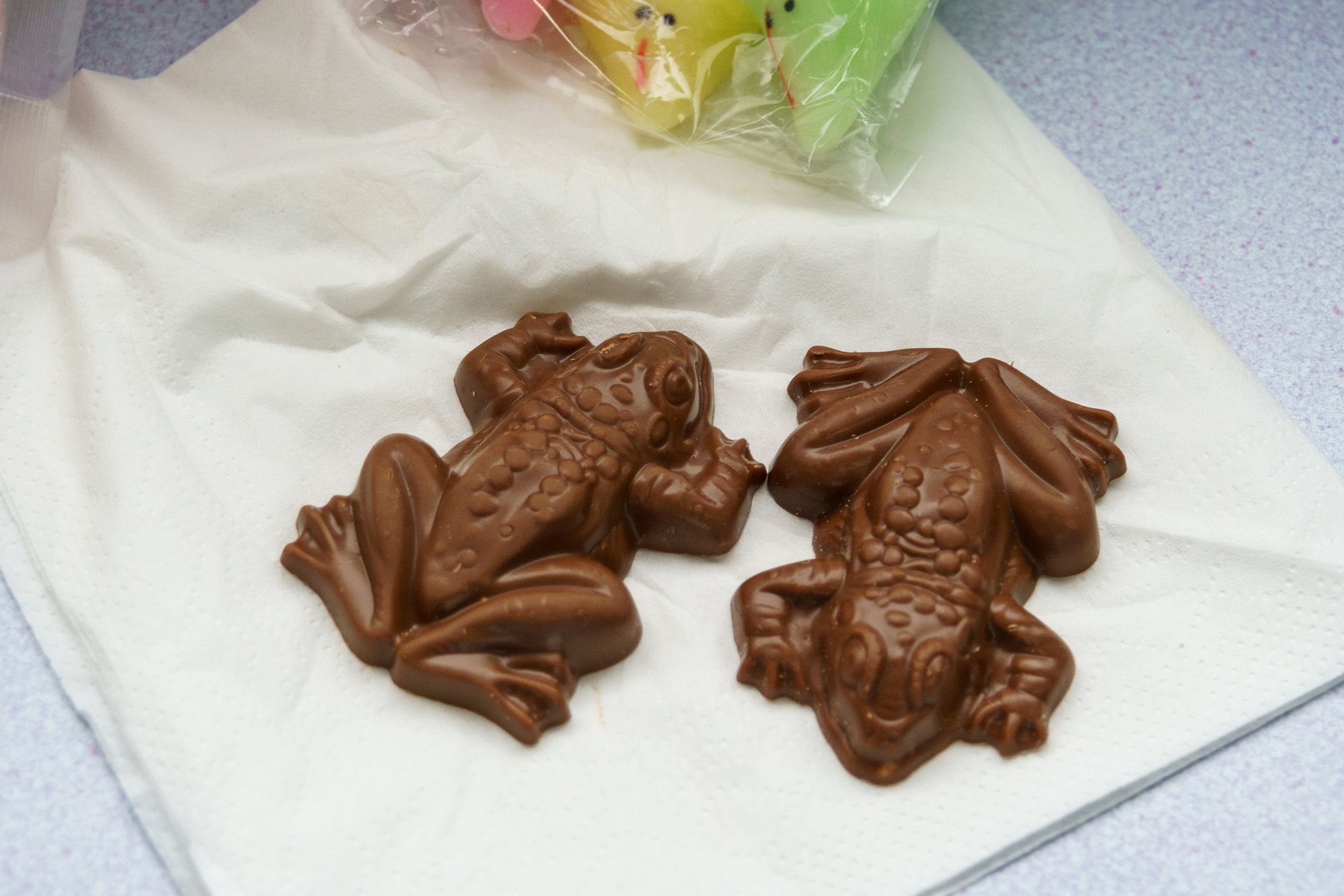 Image of Cadbury Freddo Frogs, ranked 2nd best Halloween treat.