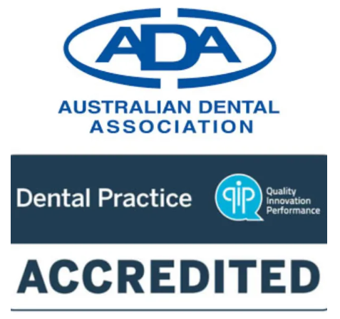 Australian Dental Association logo.
