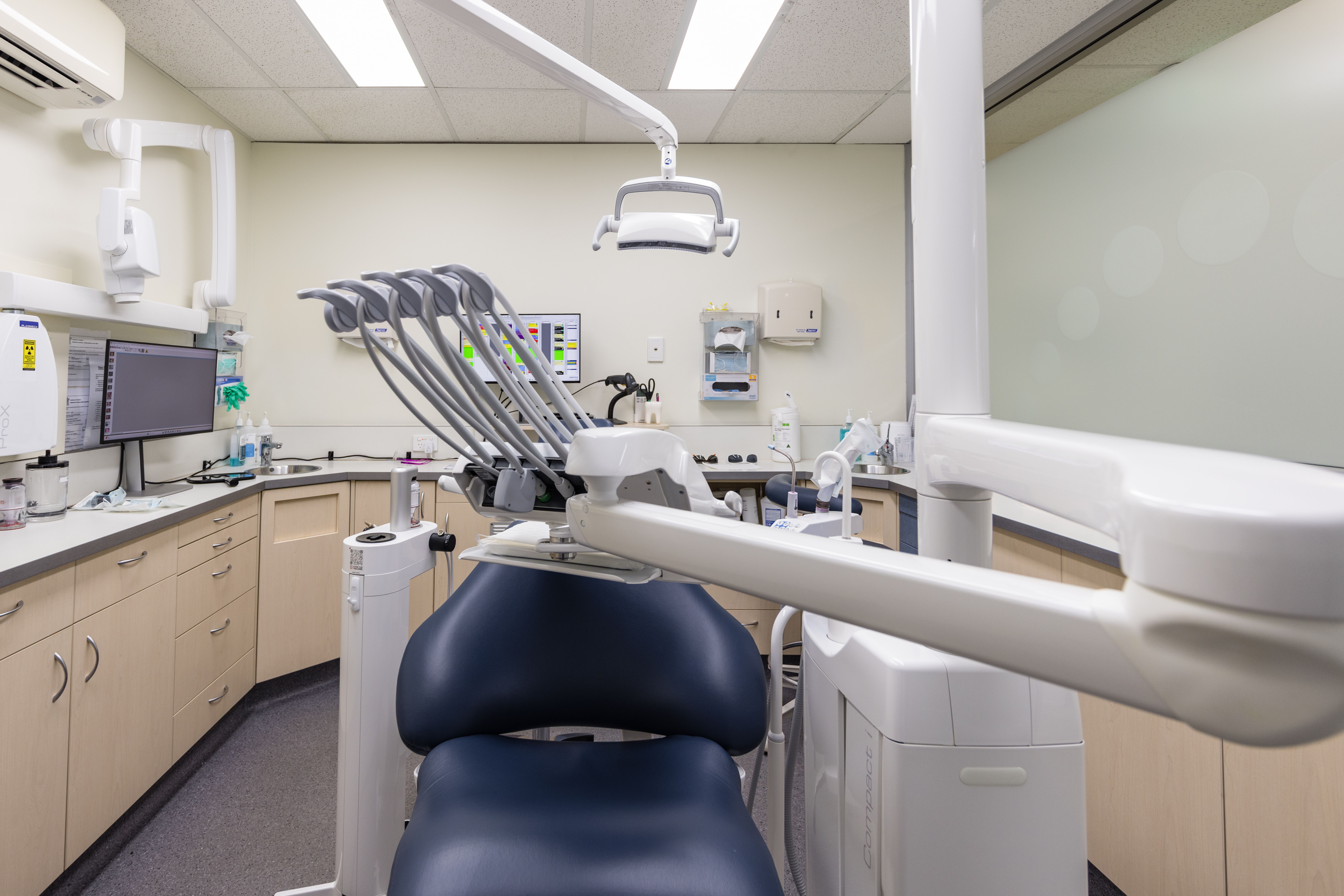 Modern spaces designed for dental care