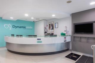 Image of Dynamic Smile's receptionist area in Ashfield.