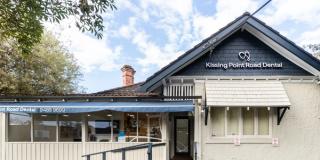 Kissing Point Road Dental clinic entrance and parking