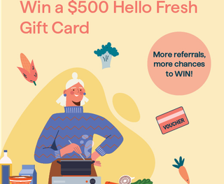 Refer A Friend prize graphic, win a $500 Summer Glow Up Kit.