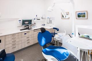 Image of our dental room that has modern technology and spa-like feel.