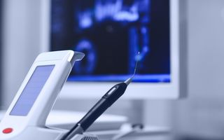 Image of a laser tool used for soft tissue laser.