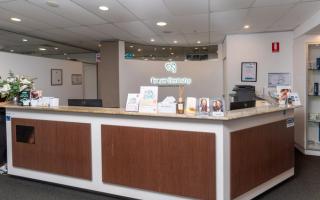 Forum Dentistry reception/waiting room