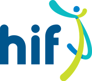 Logo of HIF, Health Insurance Fund.