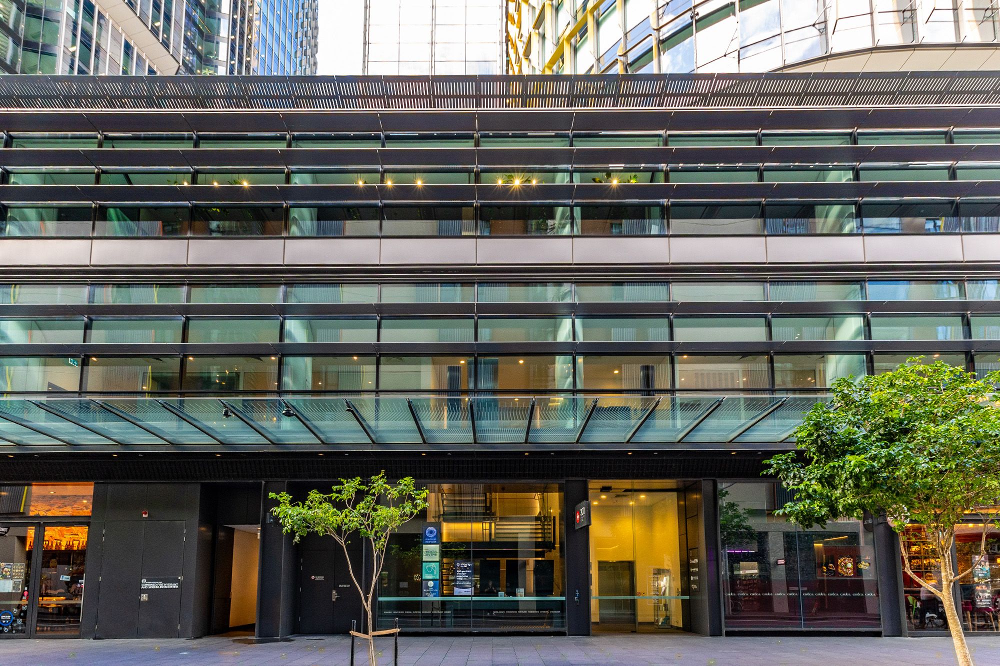 Image of the store front at Barangaroo.