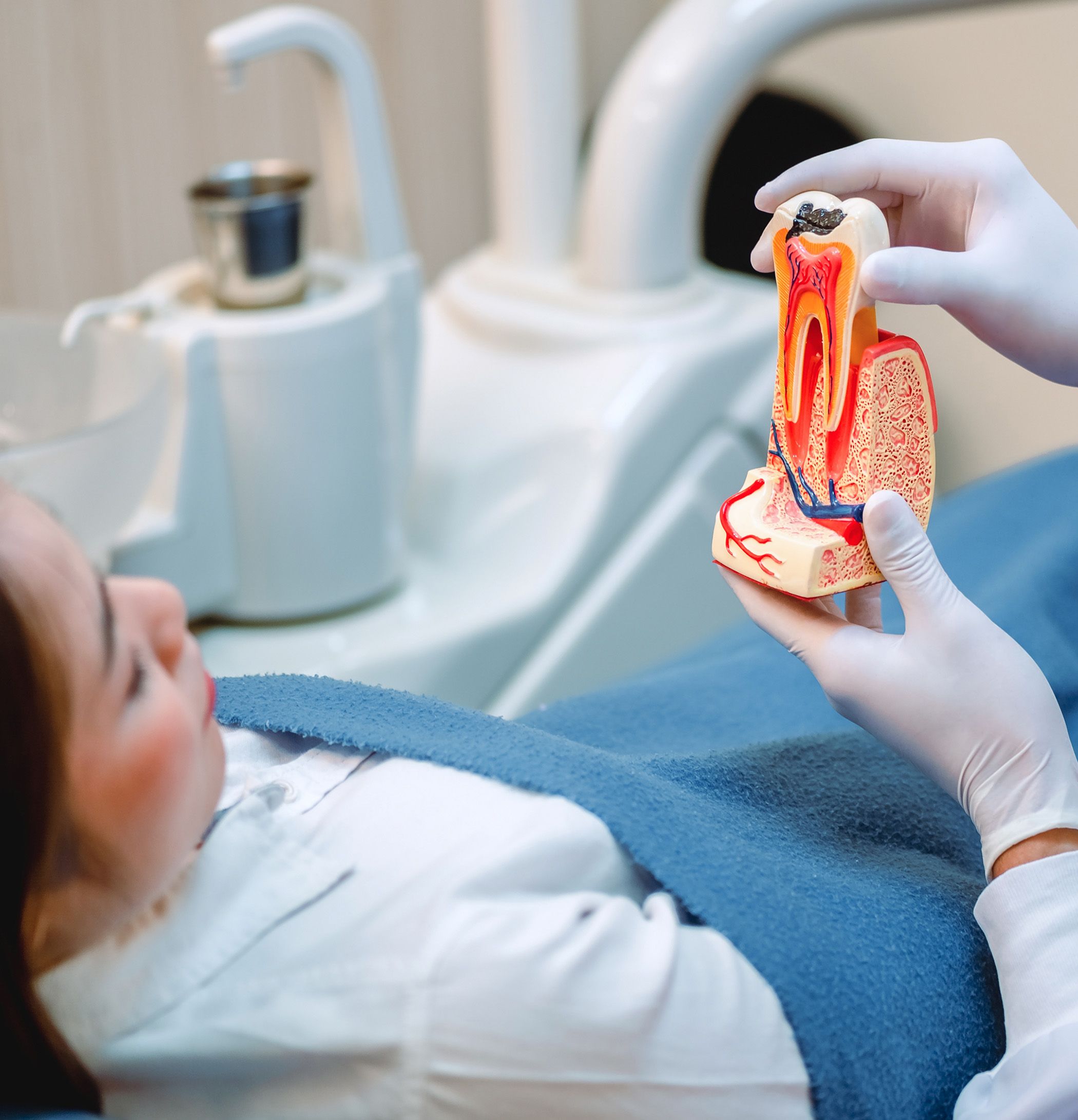 What is a root canal treatment?