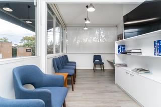 Our waiting room that has great surrounding views of the Turramurra nature.