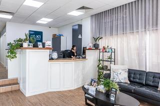 Image of the reception to K1 Dental during the day, located in Toorak, Victoria.