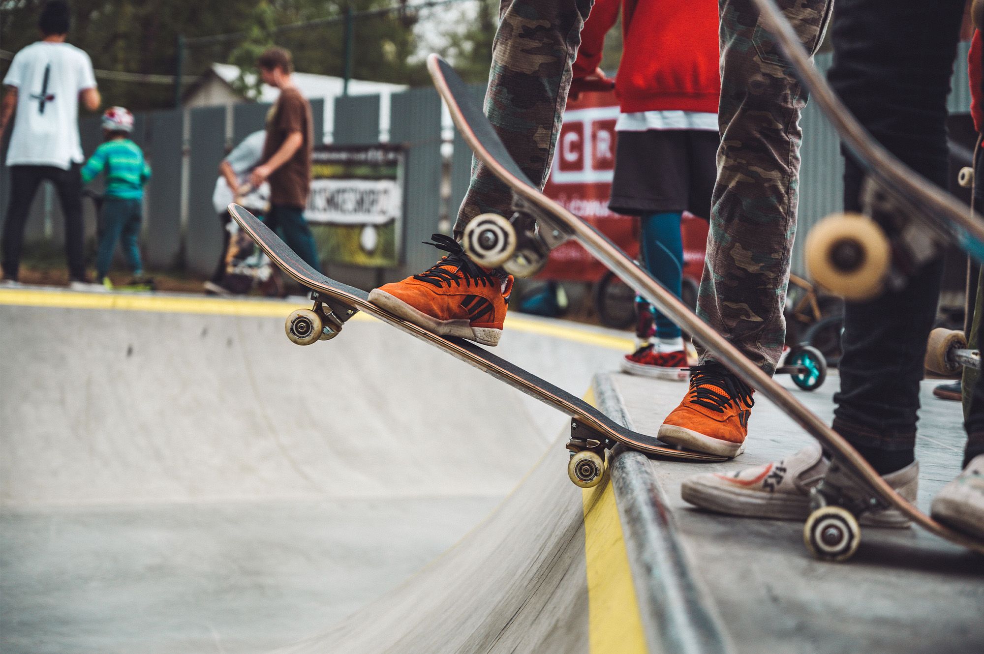 Skateboarding