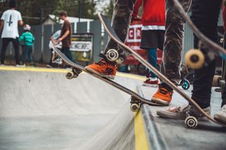 Skateboarding