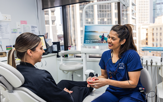 Dental examination and treatment